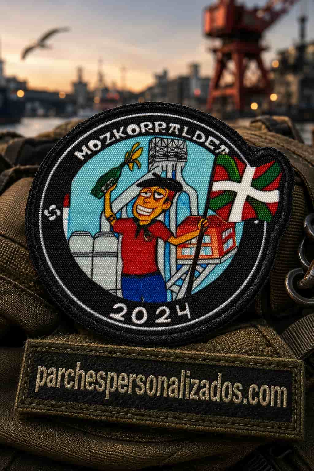 Parches personalizados para peñas